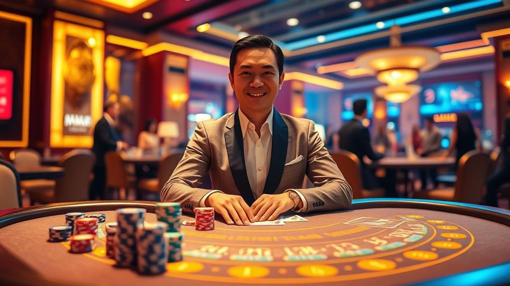 ดีลเลอร์บาคาร่าสดมืออาชีพ