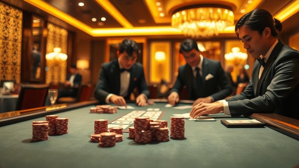 การวางเดิมพันในเกมบาคาร่า