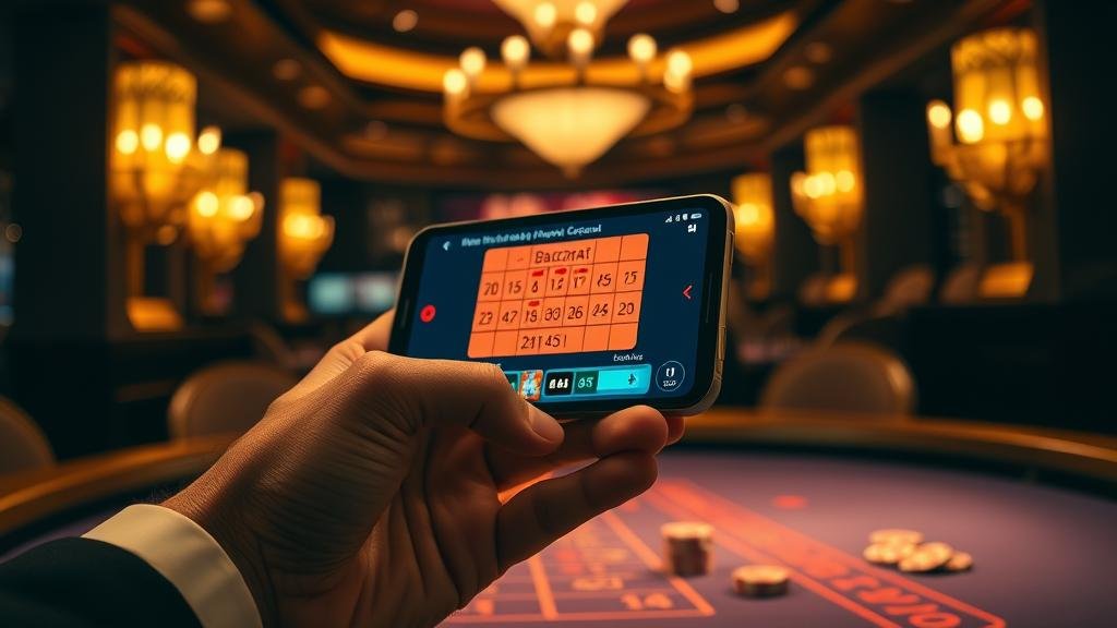 การเล่นบาคาร่าด้วยมือถือพร้อมเสริมดวง