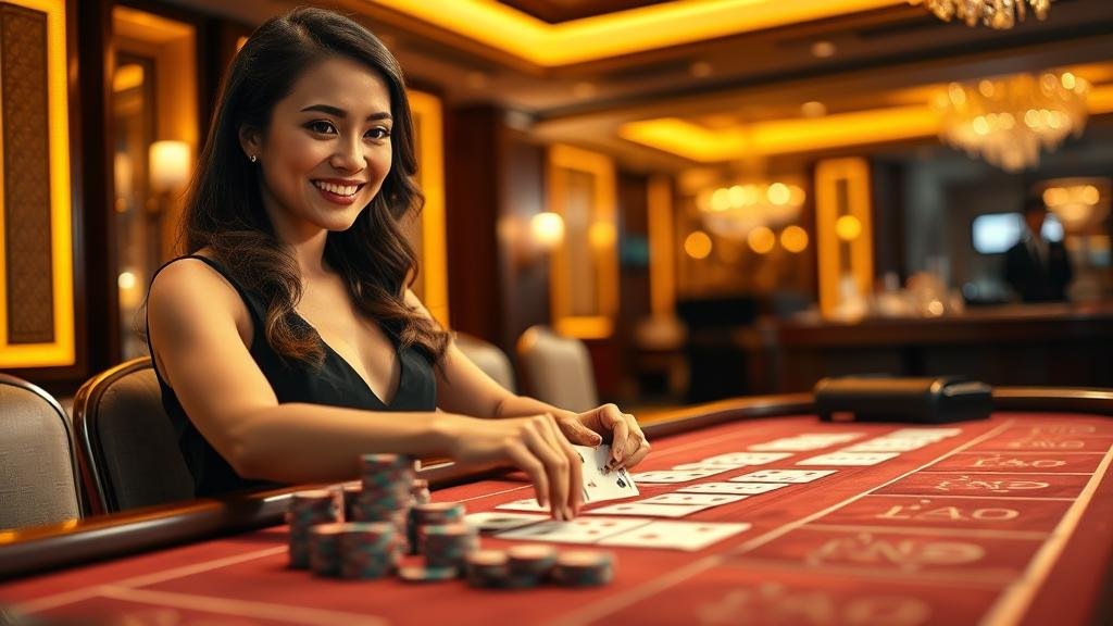 กราฟแสดงสถิติเค้าไพ่บาคาร่า