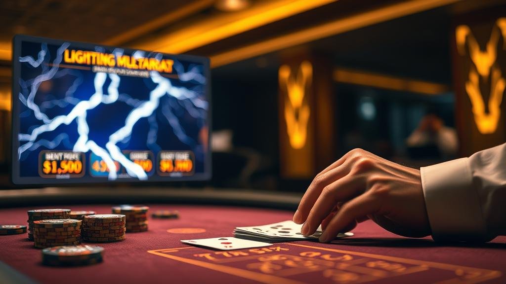 ตัวอย่างเกมบาคาร่าสายฟ้าจาก SA Gaming และ DreamGaming