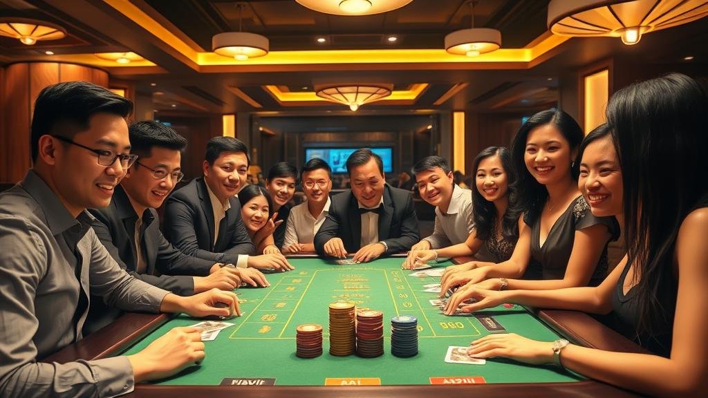 หน้าจอแสดงผลการอ่านเค้าไพ่บาคาร่า