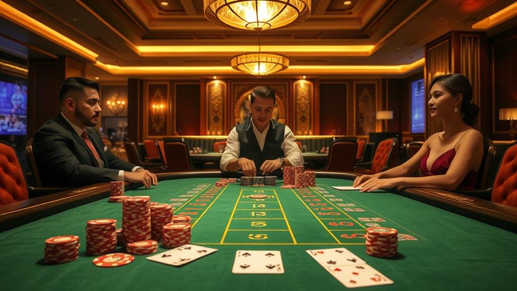 หน้าจอเกมบาคาร่าออนไลน์