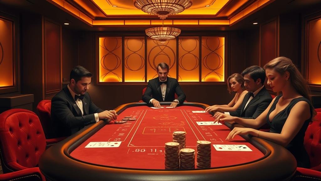 ห้องบาคาร่าสด VIP จาก SA Gaming