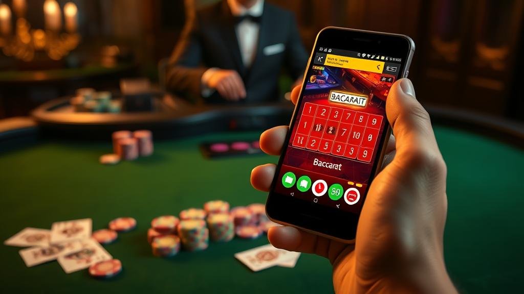 การวิเคราะห์รูปแบบไพ่บาคาร่าบนแท็บเล็ต