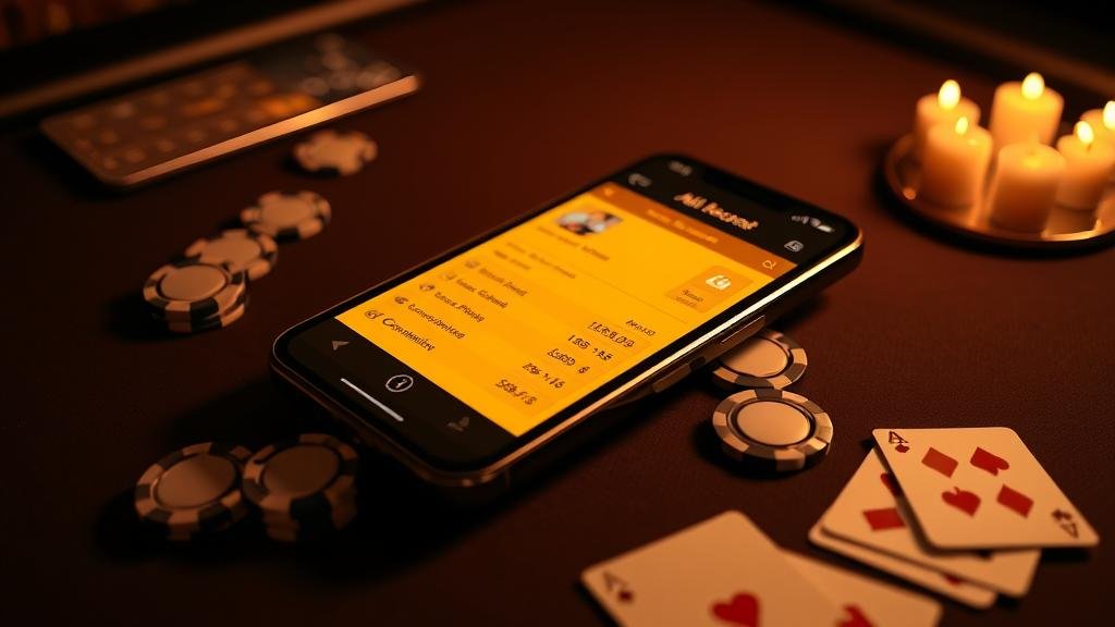 หน้าจอแสดงสถิติบาคาร่า AllBet บน iOS พร้อมการวิเคราะห์แนวโน้ม