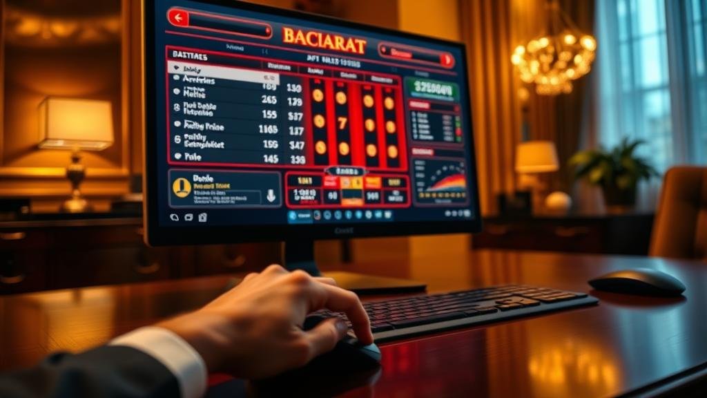 สถิติบาคาร่าบนแท็บเล็ต