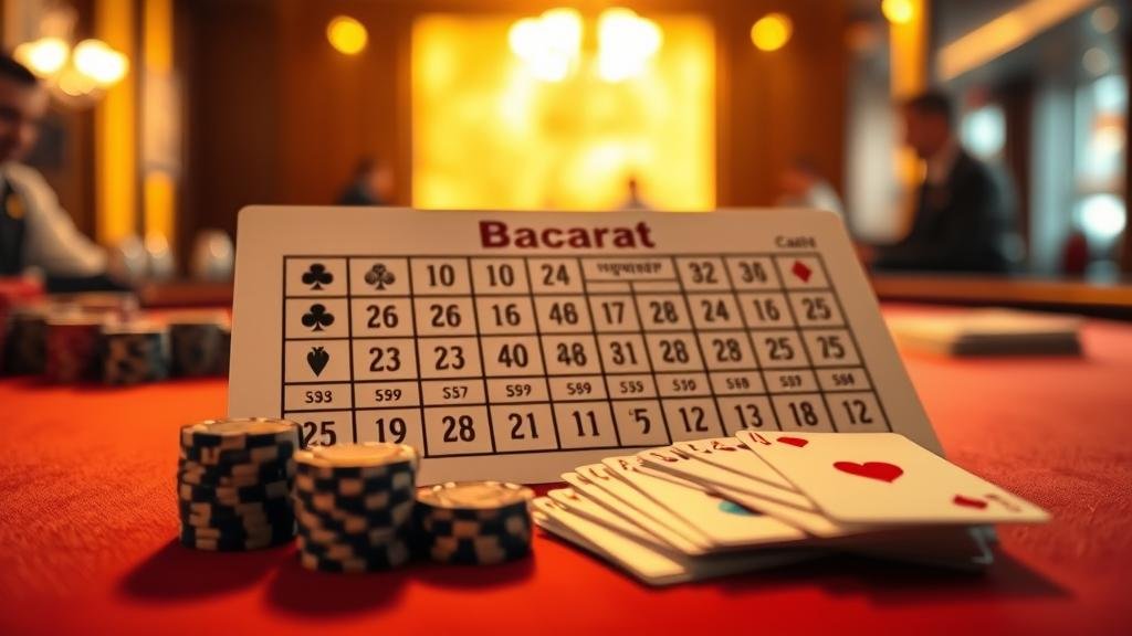 หน้าจอเลือกห้องบาคาร่าบนแท็บเล็ต