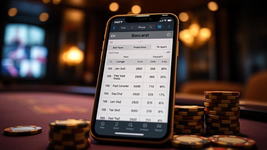 บาคาร่า เยอรมนี: คู่มือเช็กอัตราจ่าย iOS พร้อมเทคนิคทำกำไรทุนน้อย