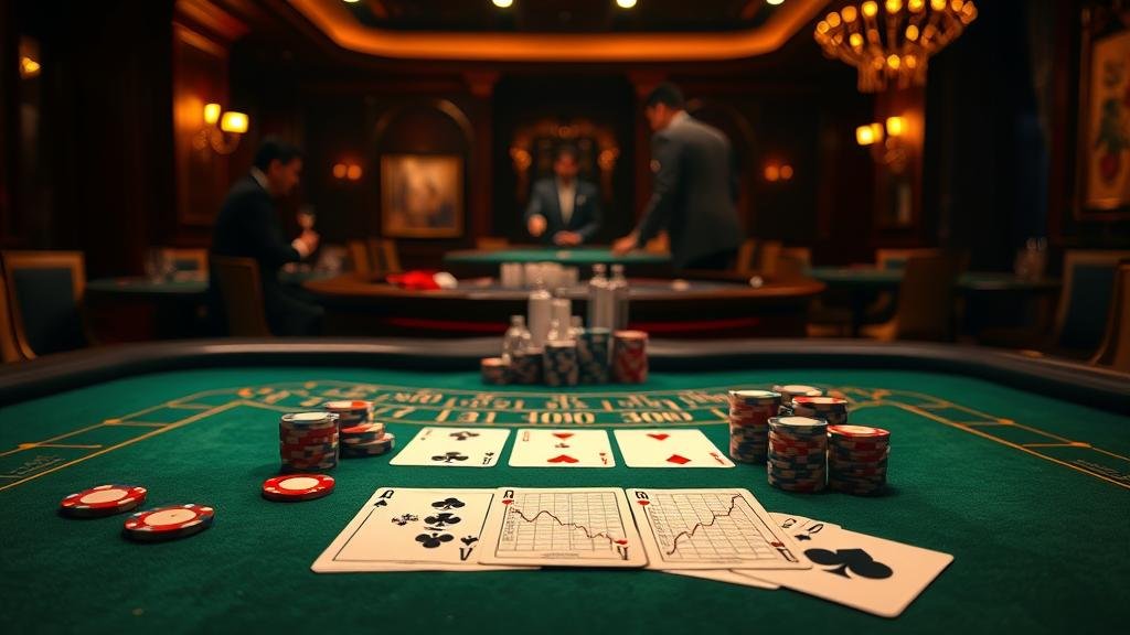 ภาพประกอบกลยุทธ์การเดินเงินบาคาร่า