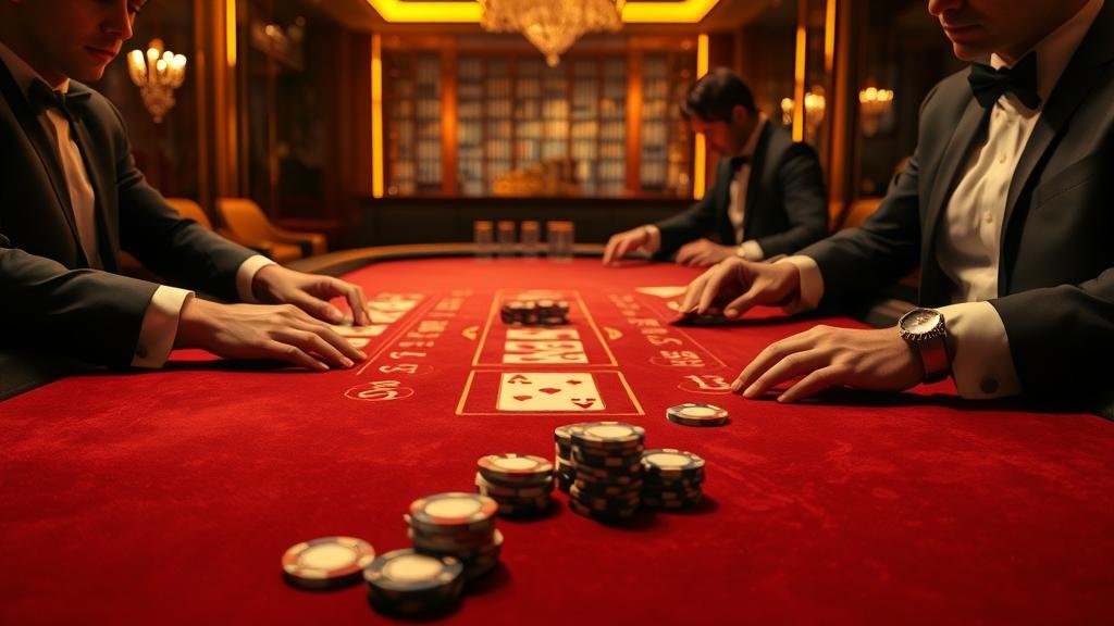 ภาพประกอบกลยุทธ์การเดินเงินบาคาร่าแบบต่างๆ