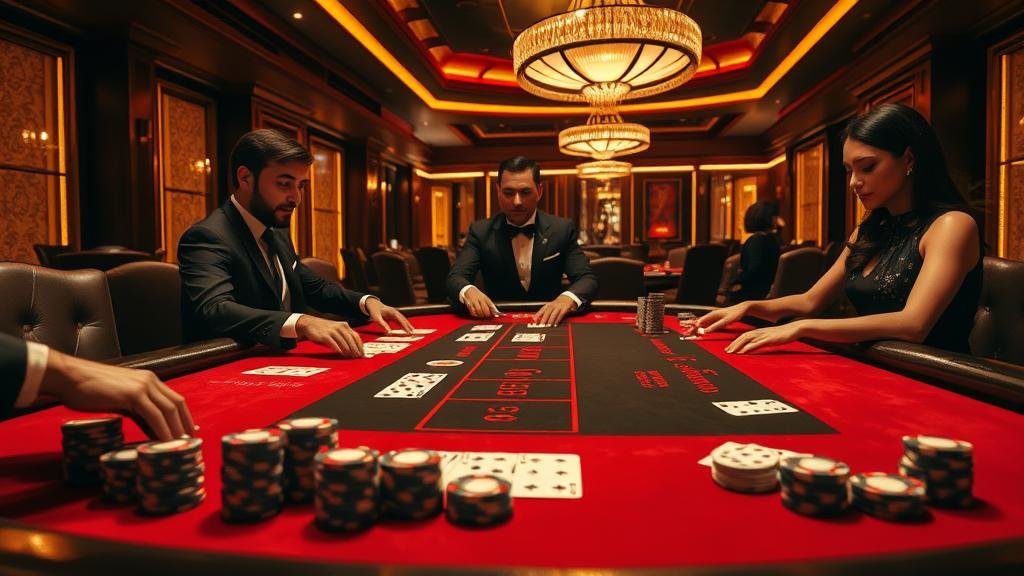 อินโฟกราฟิกแสดงเค้าไพ่บาคาร่า