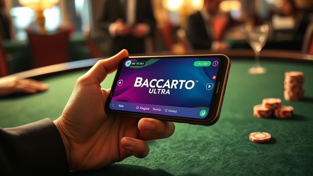 การวางเดิมพันและดูอัตราจ่ายบาคาร่า