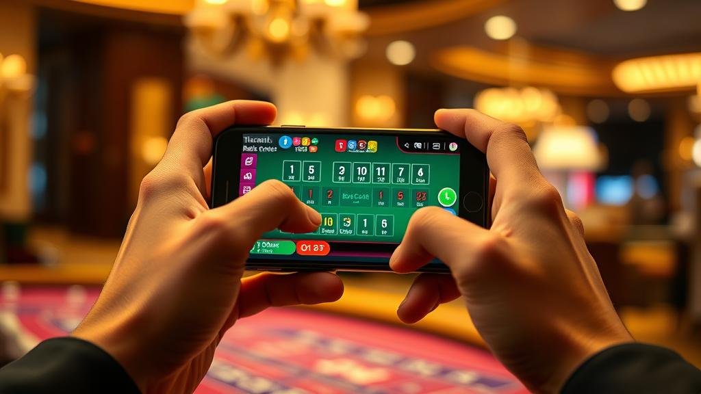 โต๊ะบาคาร่าแสดงอัตราจ่ายและรูปแบบการเดิมพัน