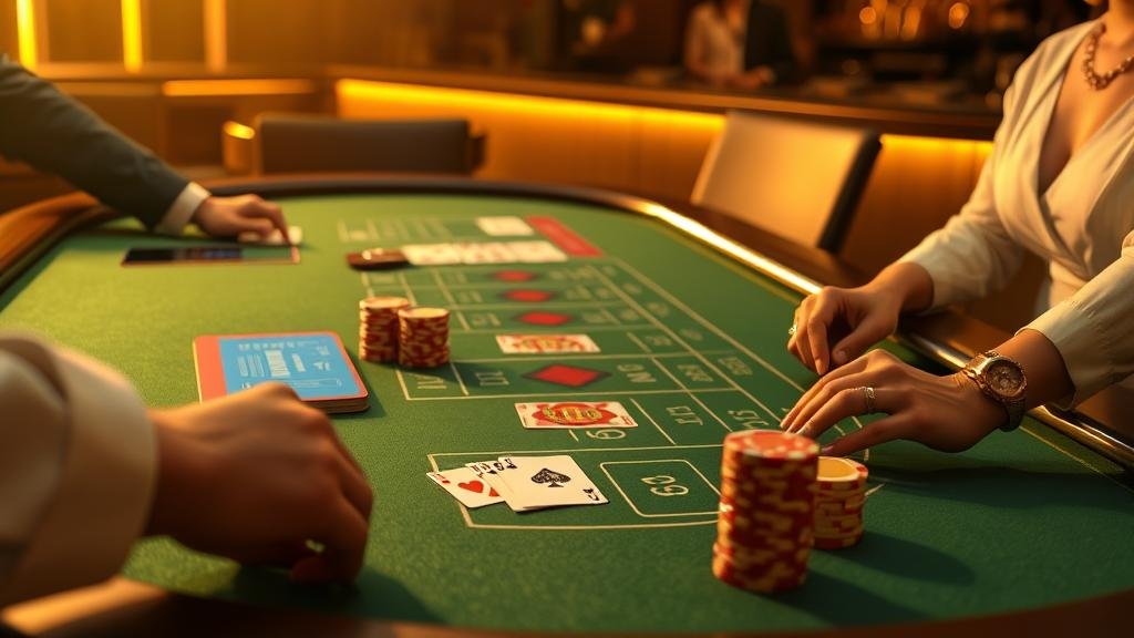 ภาพประกอบเค้าไพ่บาคาร่ารูปแบบต่างๆ