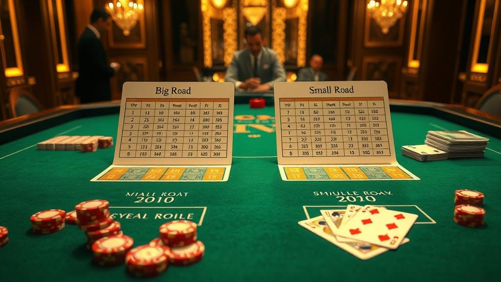 ตารางบันทึกผลการเล่นบาคาร่า