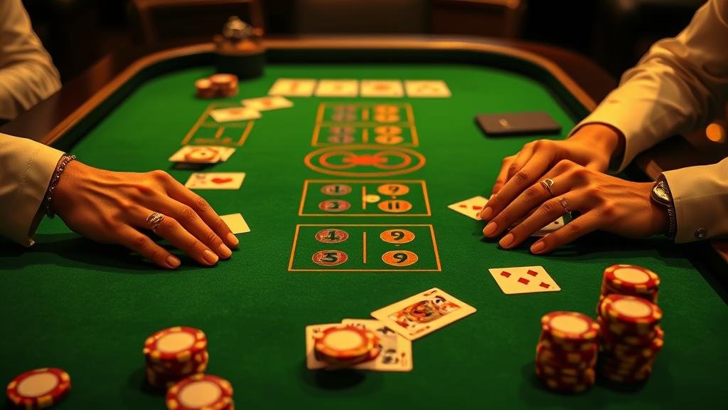 หน้าจอเล่นบาคาร่าบนมือถือ iOS