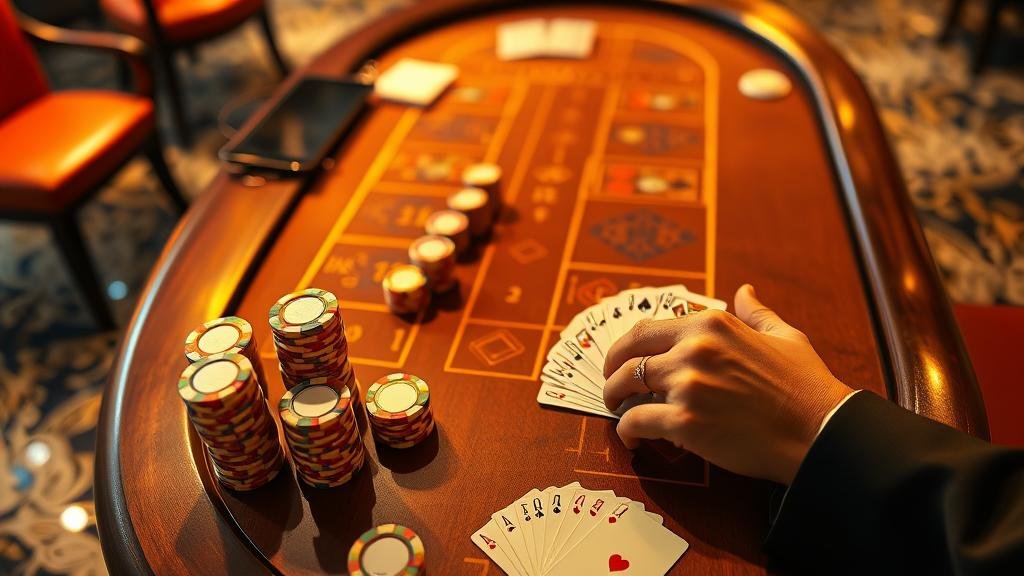 แผนภาพกลยุทธ์บาคาร่าและการบริหารเงินทุน