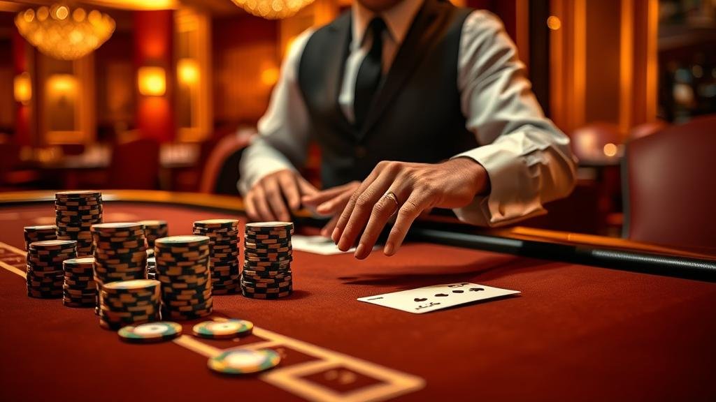 หน้าจอเกมบาคาร่า LuckyStreak ที่ใช้งานง่าย