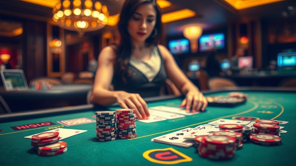 การเล่นบาคาร่าบนแท็บเล็ตพร้อมควบคุมงบประมาณ