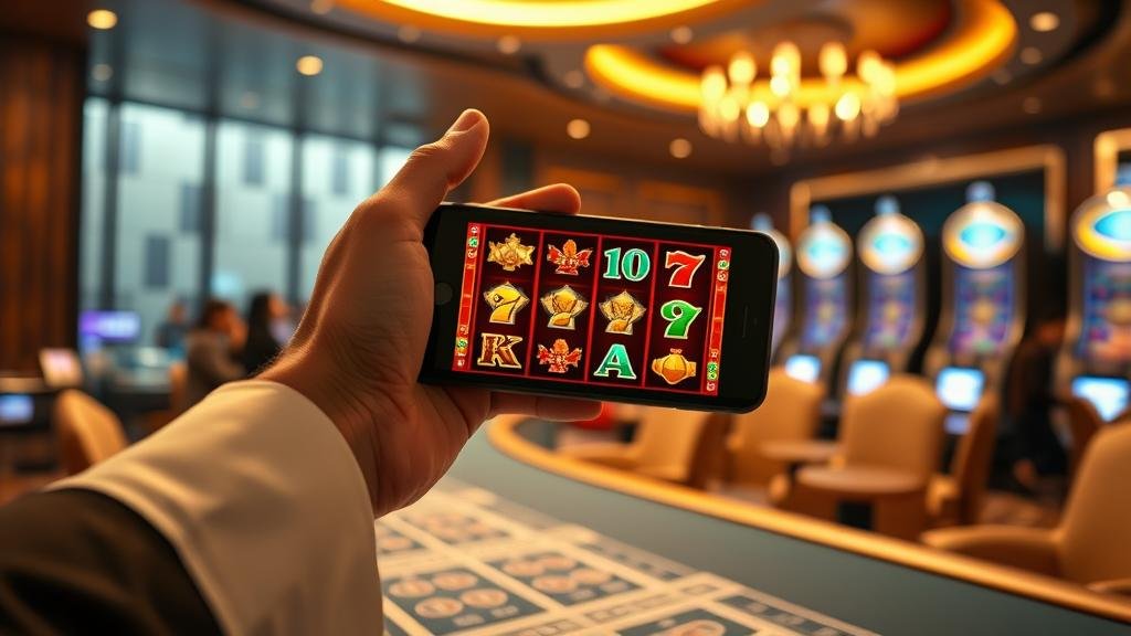 การตั้งค่าเบทบนหน้าจอเกมสล็อต