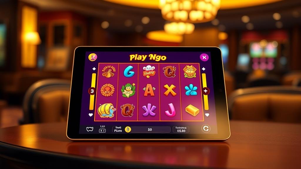 การตั้งค่าออโต้สปินสล็อต Playngo บนมือถือ iOS