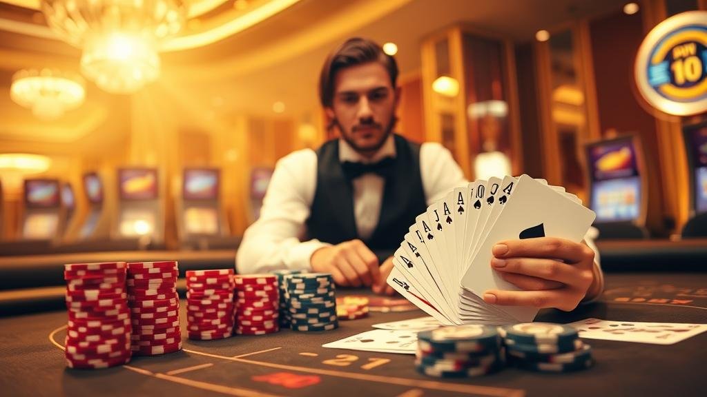 สตรีมเมอร์กำลังลุ้นรับรางวัลใหญ่จากสล็อต