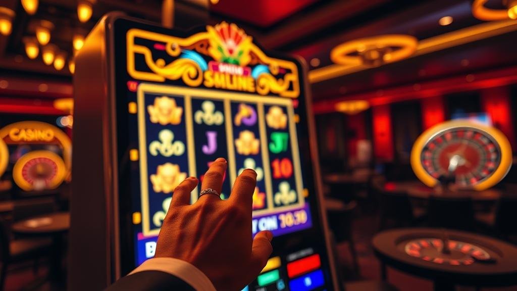 เฉลิมฉลองชัยชนะในเกมสล็อต