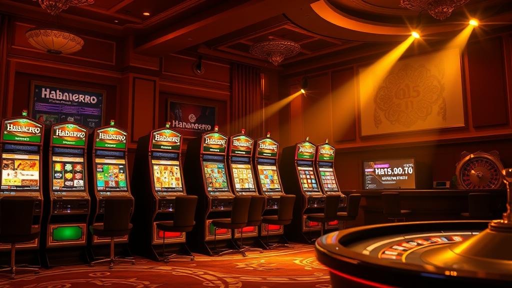 ปุ่มซื้อสปินในเกมสล็อต Habanero