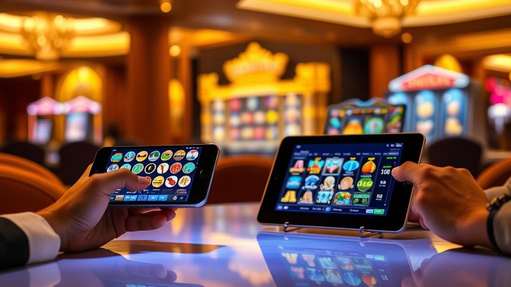 ตั้งค่าสล็อตบนเดสก์ท็อปและแท็บเล็ต