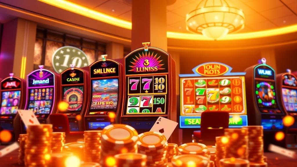 สัญลักษณ์เกมสล็อตหลากหลายค่าย