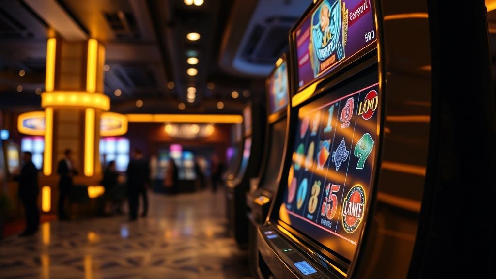 การเล่นสล็อตแบบคาสเคดพร้อมตัวคูณ