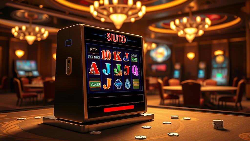 สตรีมเมอร์เล่นสล็อตบนแท็บเล็ต