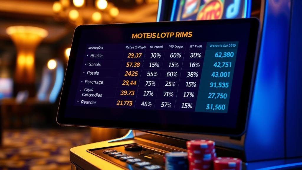 กราฟแสดงการกระจายค่า RTP ในเกมสล็อต