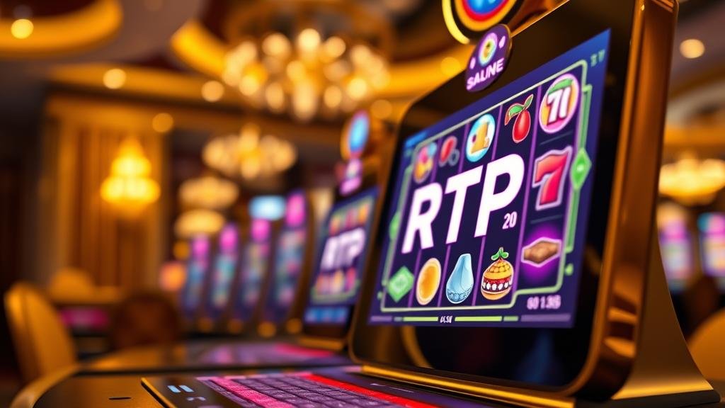 กราฟแสดงการคำนวณ RTP สล็อต