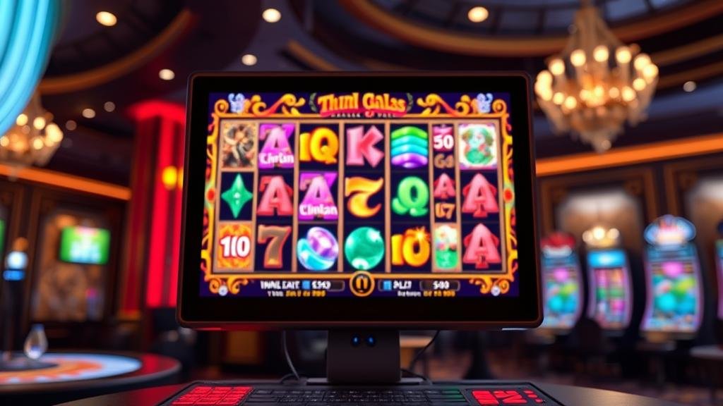 กราฟแสดงค่า RTP และความหมายของสัญลักษณ์ Wild และ Scatter