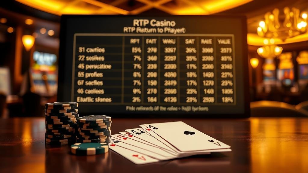 ตารางเปรียบเทียบ RTP และความผันผวนของสล็อต