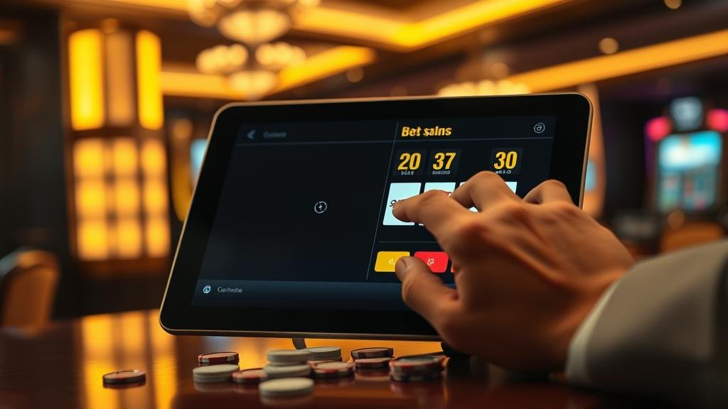 การเล่นสล็อตธีมอียิปต์บนแท็บเล็ต