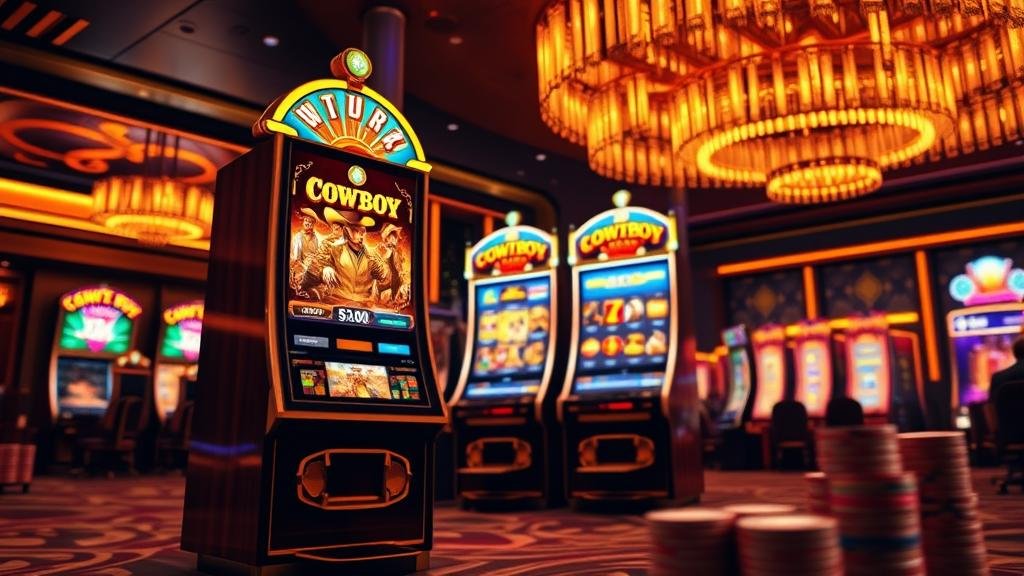 นักพนันคว้าชัยชนะในสล็อตคาวบอย