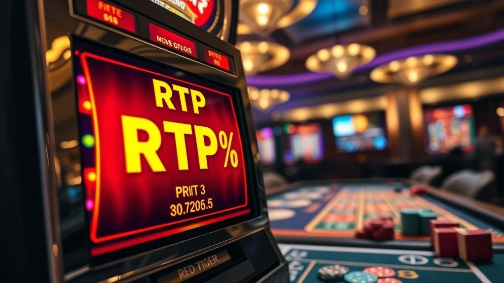 การตรวจสอบค่า RTP บนหน้าจอเกมสล็อต