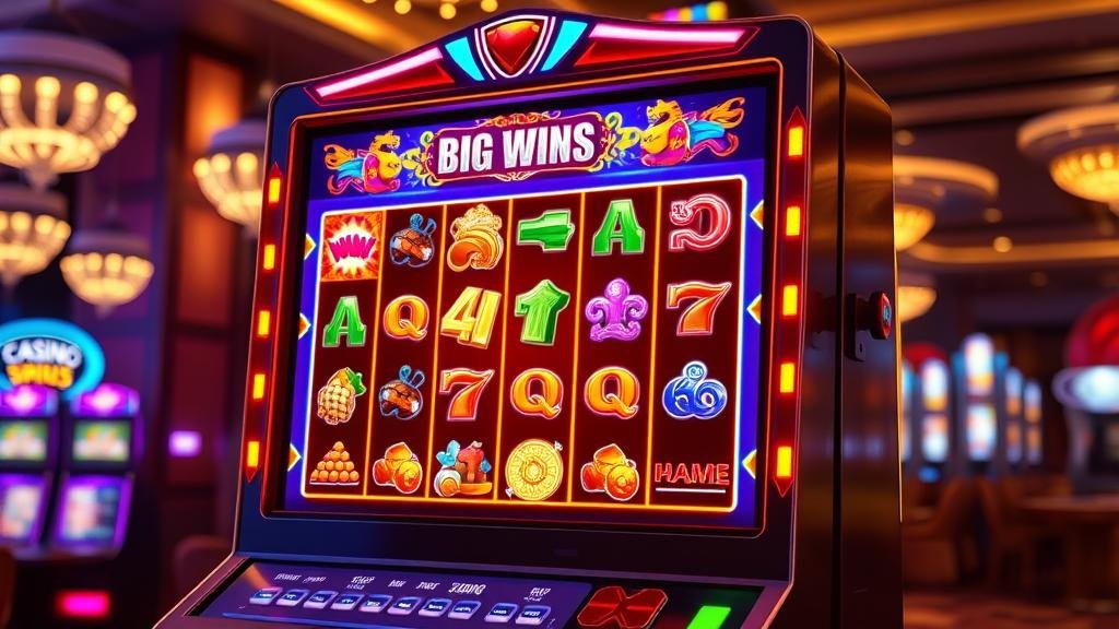 ภาพแสดงรูปแบบเพย์ไลน์ต่างๆ บนสล็อตแมชชีน