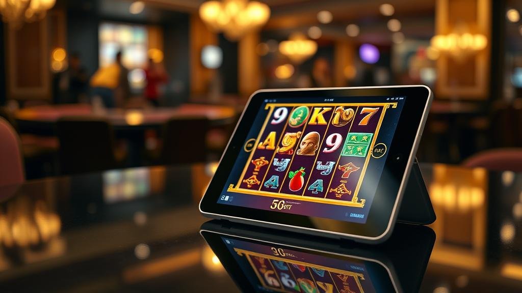 การตั้งค่าออโต้สปินสล็อตบนแท็บเล็ต