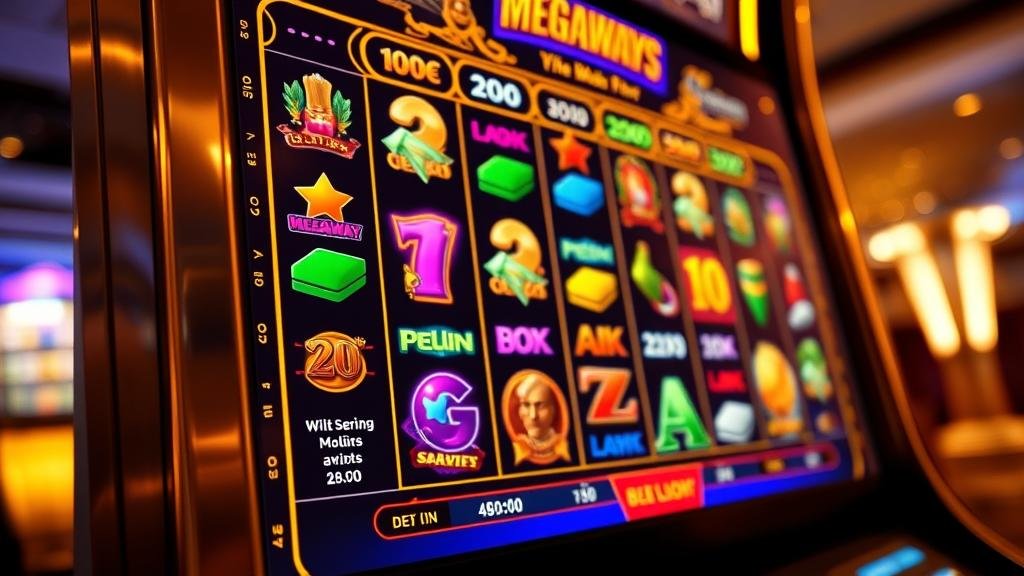 การปรับระดับเบทในเกมสล็อต Megaways