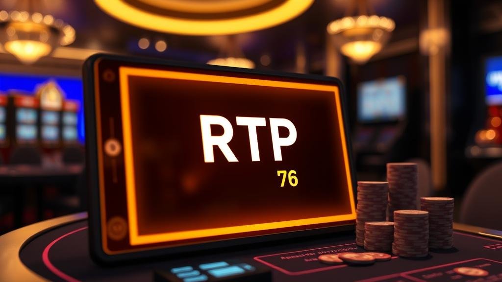 ตัวอย่างการแสดงค่า RTP ในหน้าข้อมูลเกมสล็อต