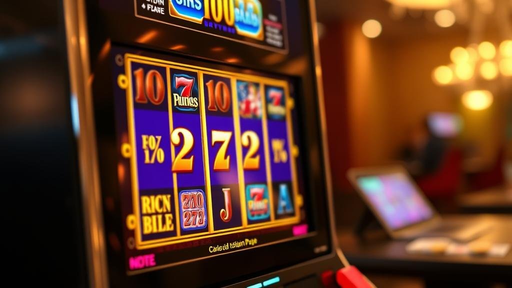 หน้าจอข้อมูลเกมสล็อต Microgaming แสดงค่า RTP