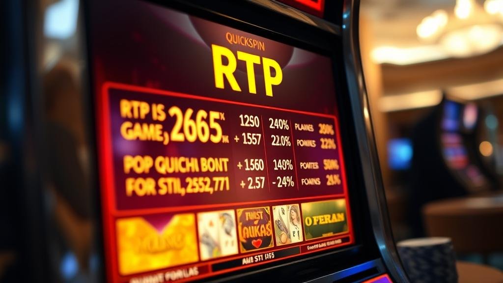 ตารางเปรียบเทียบ RTP สล็อตค่ายดัง