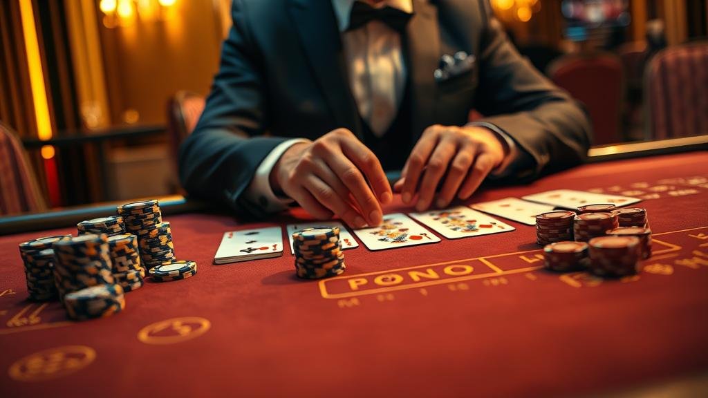 การเล่นบาคาร่าบนแท็บเล็ตพร้อมดูสถิติ