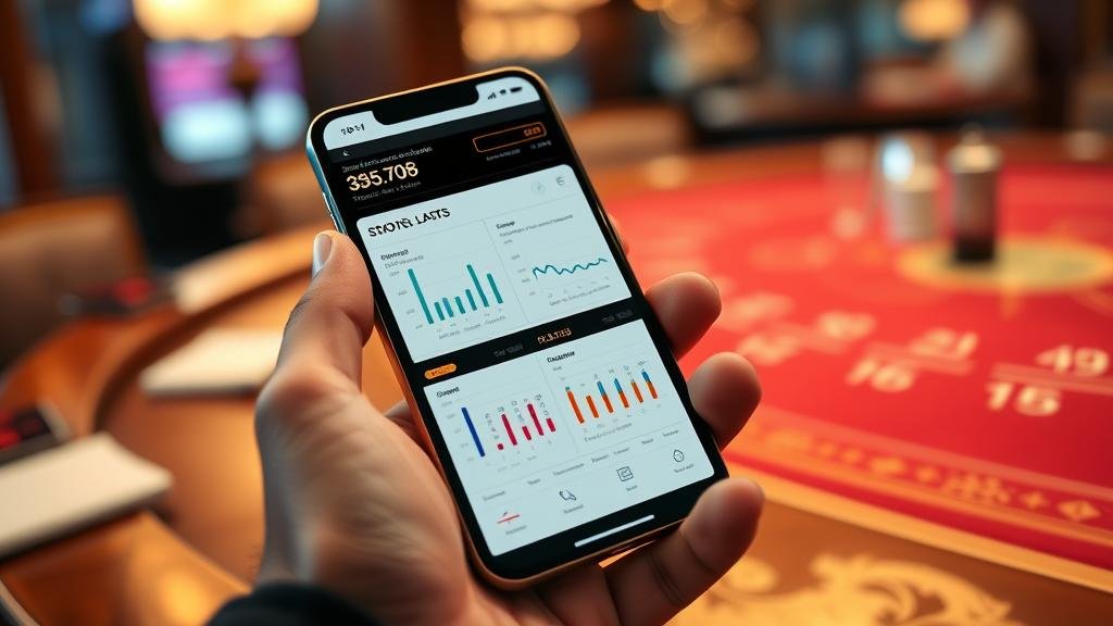 ระบบการเดินเงิน 1-3-2-4 สำหรับบาคาร่าบนมือถือ