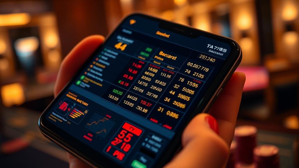 การบันทึกผลการเล่นบาคาร่าบนมือถือ