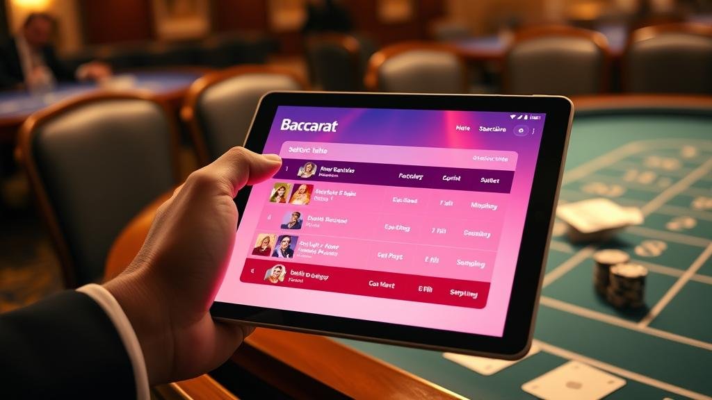 การวางเดิมพันบาคาร่าบนคอมพิวเตอร์